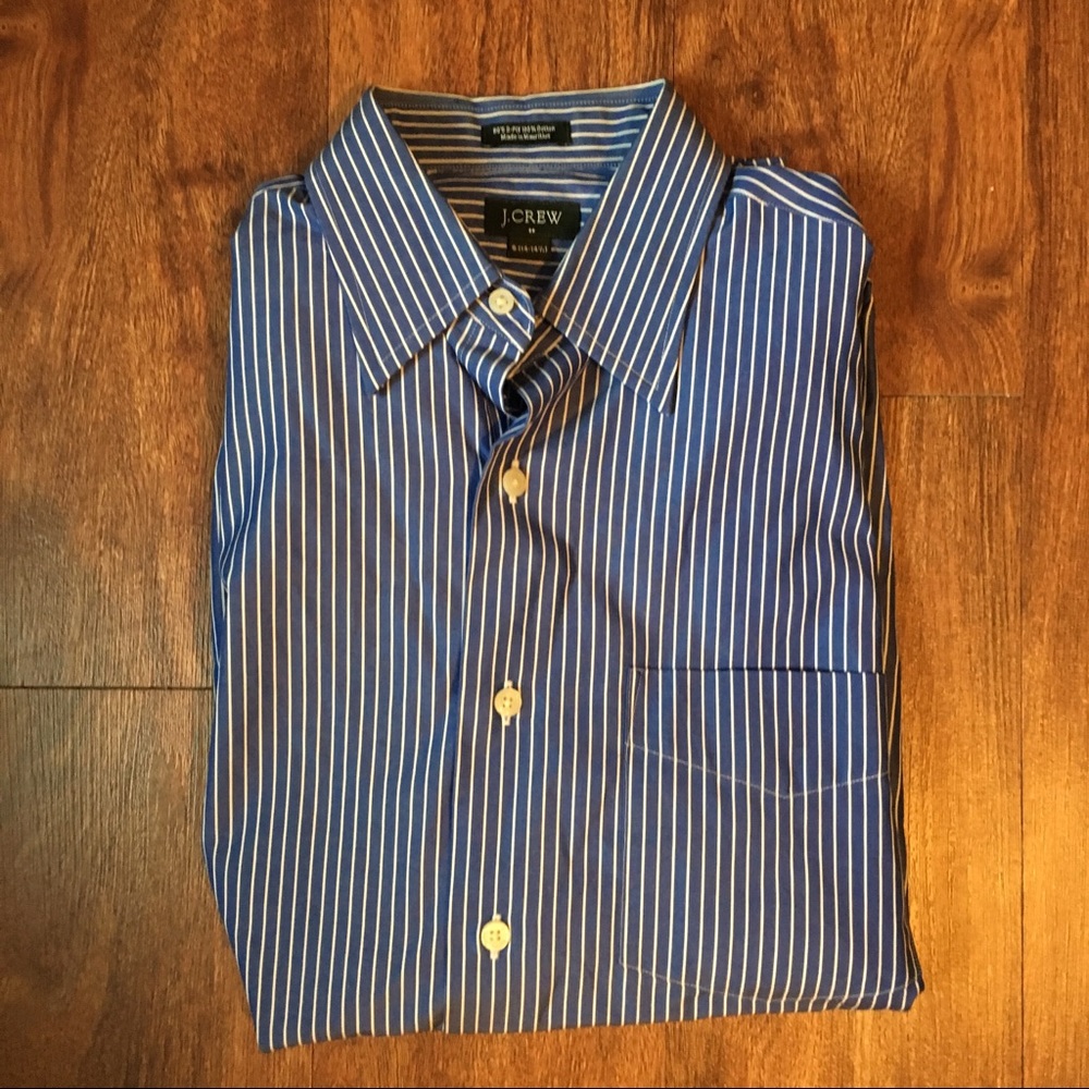 NWOT Men's J. Crew 100% Cotton Button Down Shirt